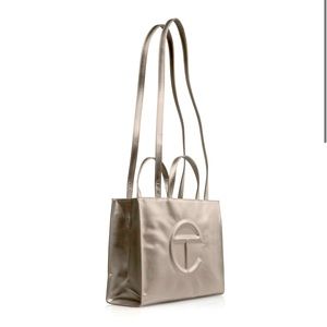 Telfar Medium Shopping Bag - Bronze